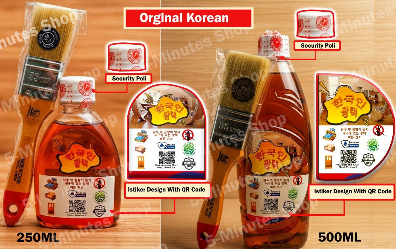 Ready Korean Varnish-500 ml - Image 5